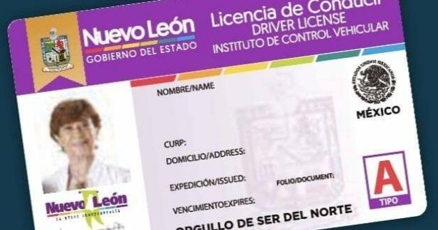 Licencia De Conducir Nuevo Leon Mide