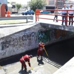 Refuerza Escobedo mantenimiento de pluviales para proteger a las familias