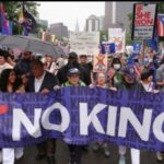 Manifestantes llenan calles, parques y plazas de EU en protestas contra Trump
