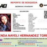 Activan reporte de búsqueda por menor desaparecida en Salinas Victoria