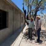 Supervisan obra de salón comunitario en Doctor Arroyo