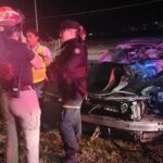 Joven resulta lesionado tras choque contra tráiler en la Carretera Nacional en Monterrey