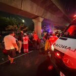 Accidente vial en avenida Aztlán deja dos personas lesionadas en Monterrey