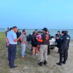 Movilización en presa El Cuchillo por presunta persona desaparecida en el agua