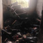 Incendio en vivienda deja a un hombre lesionado en Juárez, NL