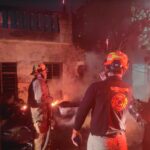 Incendio en vivienda abandonada moviliza a cuerpos de auxilio en Guadalupe