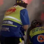 Rescatan a niña tras caer a 30 metros en San Pedro