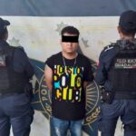 Detienen a conductor tras persecución en Guadalupe; le aseguran 30 dosis de presunta sustancia ilícita