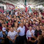 Junto a Mijes, muestran en Escobedo unidad y fuerza territorial