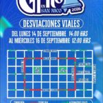 San Nicolás anuncia cierres viales por festejos del Grito de Independencia