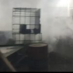 Incendio en bodega moviliza a cuerpos de emergencia en Guadalupe