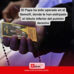 Papa León XIV es operado del pulmón derecho; reportan intervención exitosa