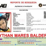 Solicitan apoyo de la comunidad para localizar al menor Naythan Mares Balderas