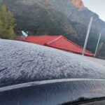 Registra Santiago primera helada de la temporada en NL