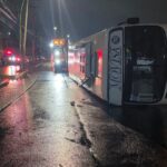 Vuelca camión de transporte de personal en Guadalupe; tres resultan con golpes leves