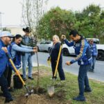 Encabeza Daniel Carrillo siembra de árboles en la Anáhuac