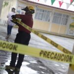 Protección Civil de Escobedo auxilia a escuela afectada por las lluvias
