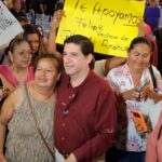 Canales impulsa la transformación y defiende la 4T en Escobedo