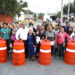 Rehabilita Escobedo NL pavimento en la colonia Alianza Real