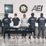 Detienen a dos hombres con armas y droga en Linares